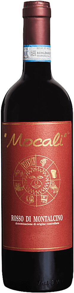 Rosso. Montalcino Red. Mocali Winery.