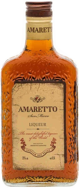 Ликер Amaretto "San Marco", 0.5 л — купить ликер Амаретто "Сан Марко", 500 мл — цена 410 руб в Winestyle