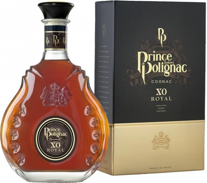 Cognac Prince Hubert de Polignac XO Royal, gift box, 700 ml Prince