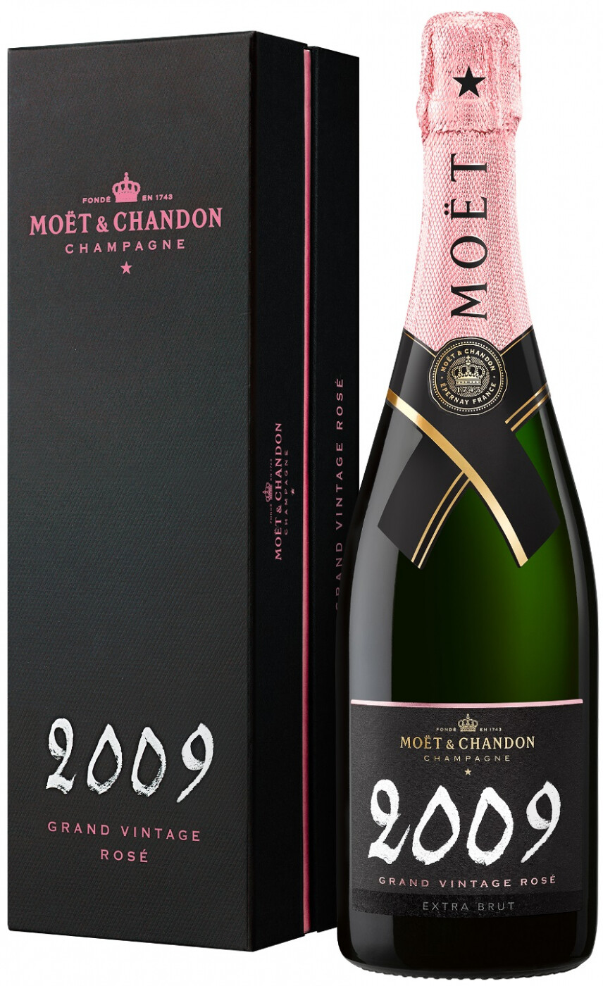 Moet & Chandon 2009 Grand Vintage Rose Champenge 750ML - Glendale Liquor  Store