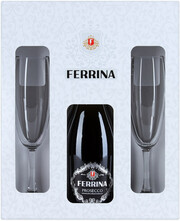 Morando, Ferrina Prosecco, gift box with 2 glasses