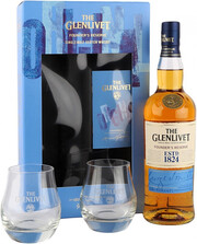 The Glenlivet Founders Reserve, gift box with 2 glasses, 0.7 л