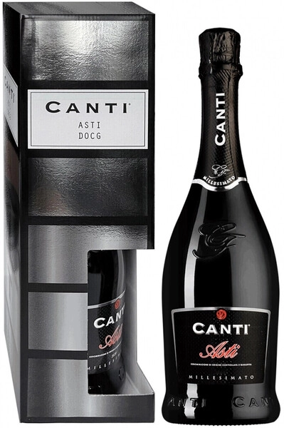 Игристое вино Canti, Asti DOCG, в подарочной коробке, 0.75 л — купить в магазине Winestyle.ru Санкт-Петербург