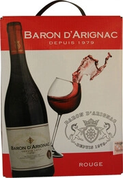 Baron dArignac Rouge, bag-in-box, 5 л