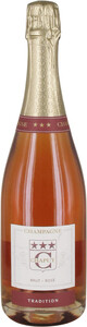 Розовое шампанское Champagne Chapuy, Tradition Brut Rose