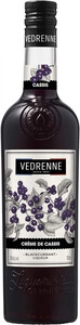 Ягодный ликер Vedrenne, Creme de Cassis, 0.7 л
