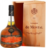 Armagnac de Montal VS, wooden box, 0.7 L