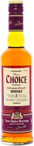 Your Choice 3, With taste of Scotch Whisky, 0.5 L