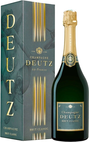 ウイスキー DEUTZ Brut Classic 750ml Шампанское сухое Дейц, Брют Классик, в подарочной упаковке, 0.75 л