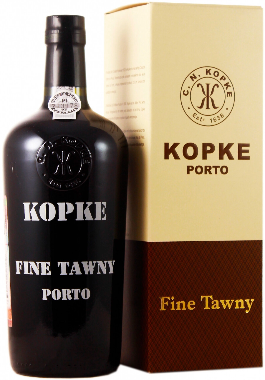 Цена 2 235 руб. на портвейн Kopke Fine Tawny Porto в подарочной коробке —  купить в магазинах Winestyle