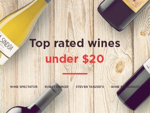 Top rated wines under $20