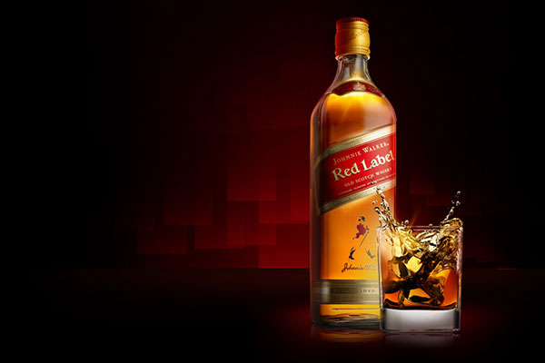 Бутылка Виски Johnnie Walker Red/black Label форма силиконовая 3D