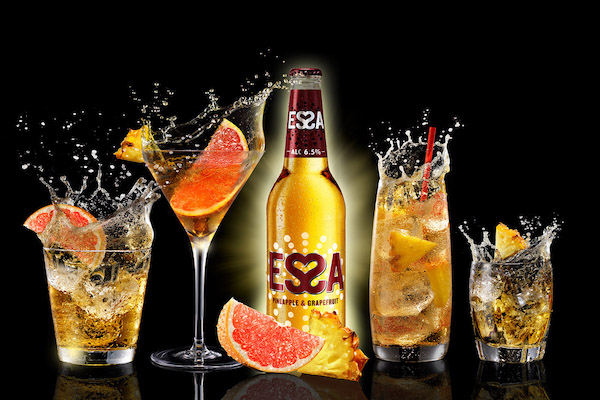 Пивной напиток Essa со вкусом апельсина и вишни 6,5% 0,45л стеклянная бутылка Россия